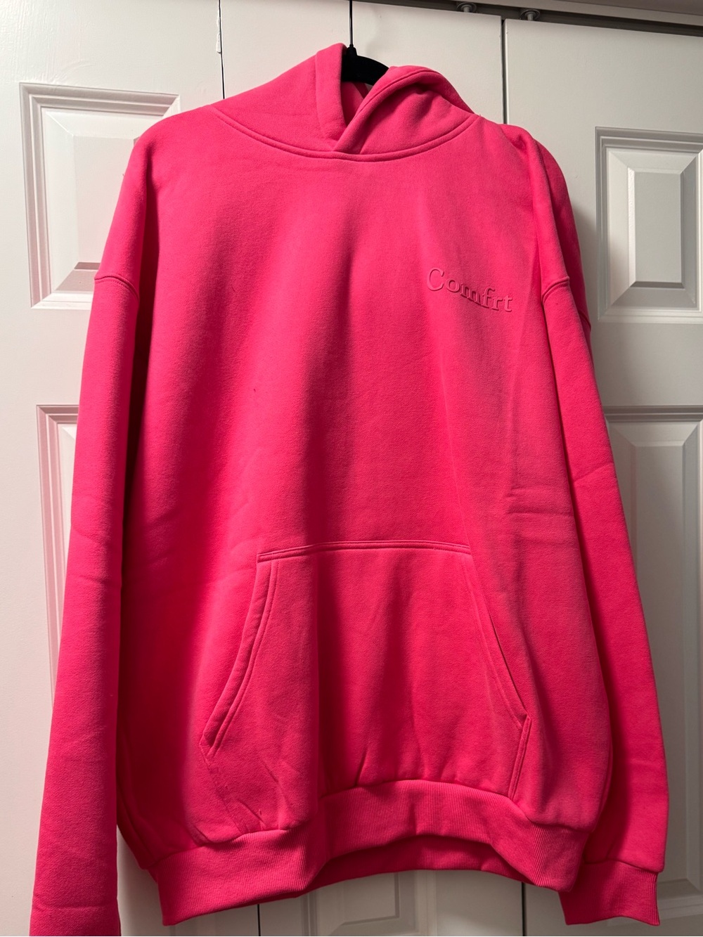 Comfrt Hot Pink Unisex Hoodie
